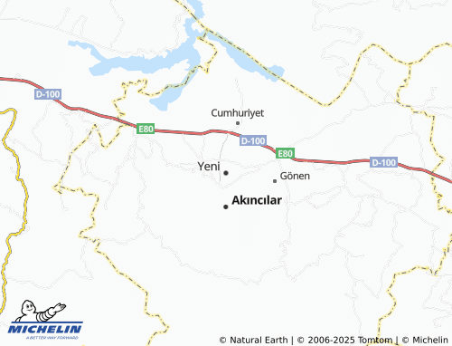 MICHELIN Yeni map - ViaMichelin