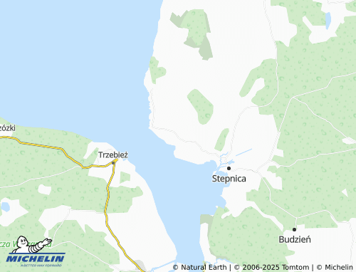 MICHELIN-Landkarte Gąsierzyno - ViaMichelin