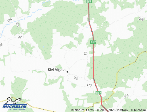 Mappa MICHELIN Kurevere - ViaMichelin
