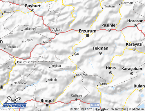 Mapa MICHELIN Çat - ViaMichelin