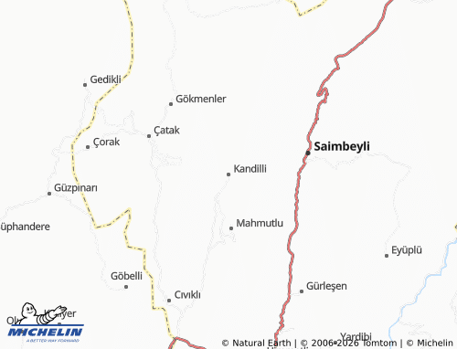 Mappa MICHELIN Kandilli - ViaMichelin