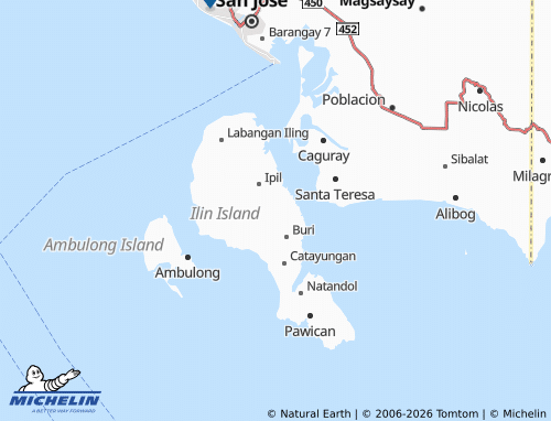 MICHELIN Bangkal map - ViaMichelin
