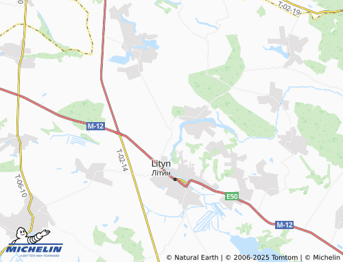 MICHELIN Sosny map - ViaMichelin