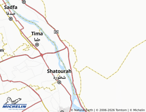 Carte MICHELIN Al Abd Allah - ViaMichelin