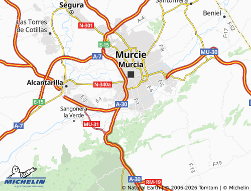 MICHELIN-Landkarte Los Alburquerques - ViaMichelin