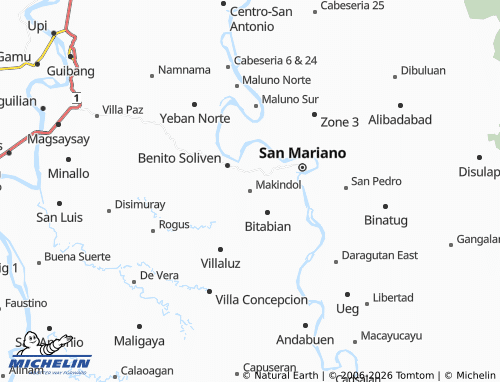 Mappa MICHELIN Makindol - ViaMichelin