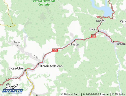 Mapa MICHELIN Ticoș-Floarea - ViaMichelin