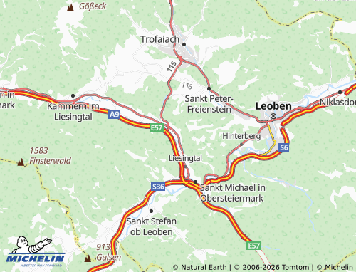 MICHELIN Stadlhof map - ViaMichelin