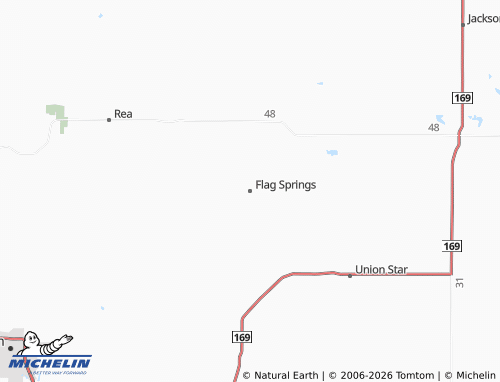 Mapa MICHELIN Flag Springs - ViaMichelin