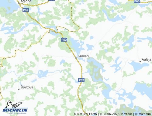 Mapa MICHELIN Grāveri - ViaMichelin