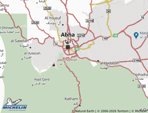 Carte MICHELIN al-Dabab - ViaMichelin