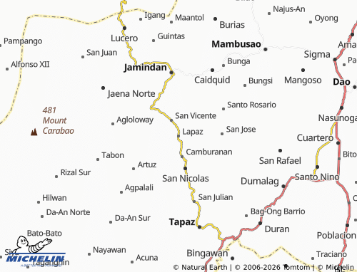 MICHELIN Lapaz map - ViaMichelin