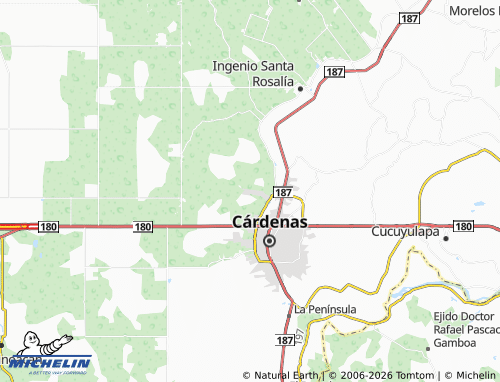 Mapa MICHELIN Cañales III Etapa Norte - ViaMichelin