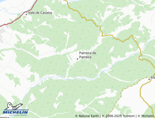 MICHELIN-Landkarte Parreira de Parreira - ViaMichelin
