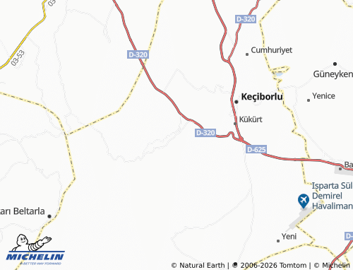 Mappa MICHELIN Kozluca - ViaMichelin