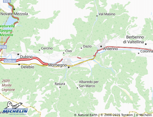 Mappa MICHELIN Campovico - ViaMichelin