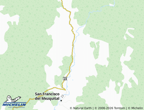 Kaart MICHELIN El Refugio - ViaMichelin