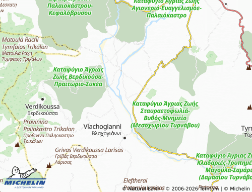 MICHELIN Amouri map - ViaMichelin