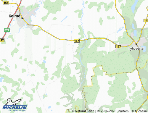 Mappa MICHELIN Laugalis - ViaMichelin