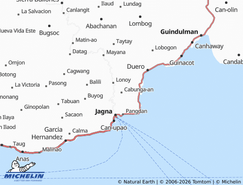 MICHELIN Cabunga-an map - ViaMichelin