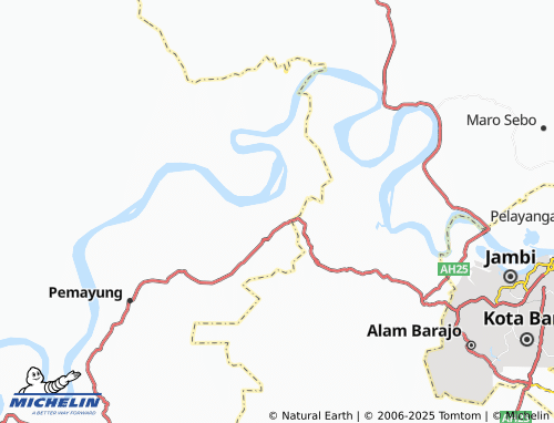 MICHELIN Lopak Aur map - ViaMichelin
