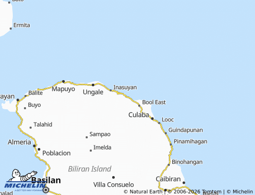 MICHELIN Acaban map - ViaMichelin