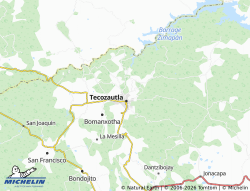 MICHELIN El Calvario map - ViaMichelin