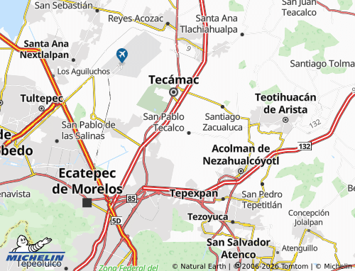 MICHELIN-Landkarte Villa del Real Sexta Sección - ViaMichelin