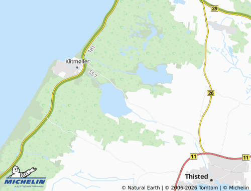 Mapa MICHELIN Søholt - ViaMichelin