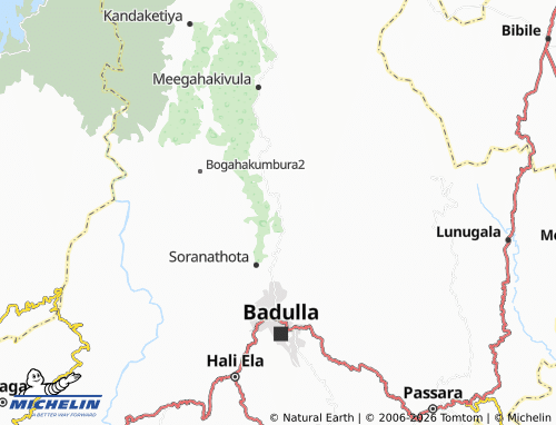 Mapa MICHELIN Pussellawa - ViaMichelin