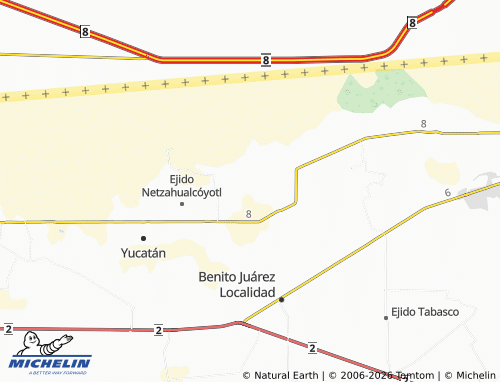 MICHELIN-Landkarte Bórquez - ViaMichelin