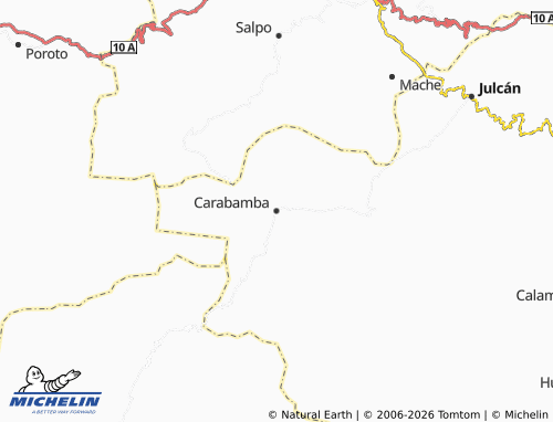 Mappa MICHELIN Carabamba - ViaMichelin