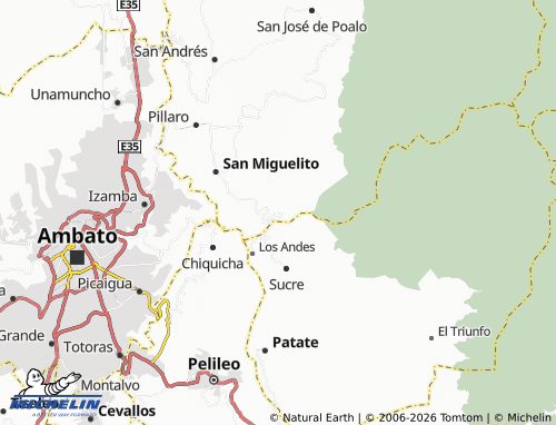 Mappa MICHELIN Baquerizo Moreno - ViaMichelin