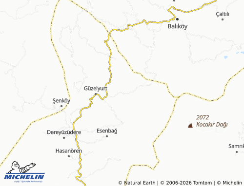 MICHELIN Gılmanlar map - ViaMichelin