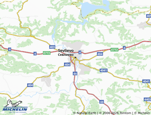 Mapa MICHELIN Sevlievo - ViaMichelin