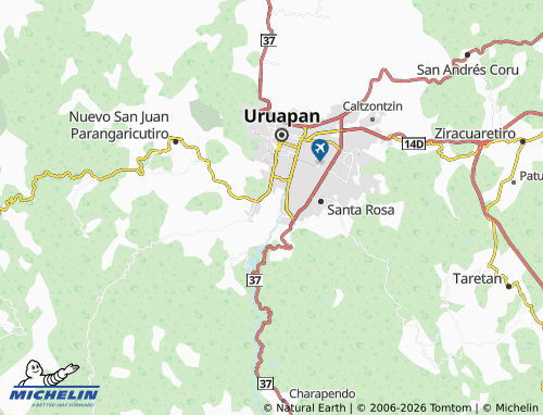 Mappa MICHELIN Campos Jicalán - ViaMichelin