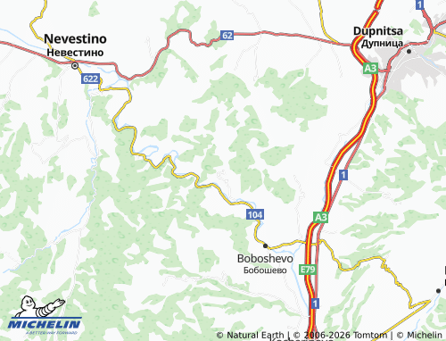 Mappa MICHELIN Vukovo - ViaMichelin