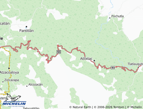 MICHELIN Zacatipa map - ViaMichelin
