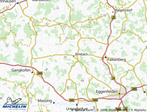 Mappa MICHELIN Rimbach - ViaMichelin
