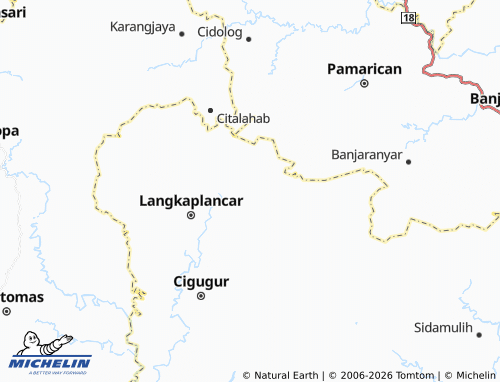 MICHELIN-Landkarte Cimanggu - ViaMichelin