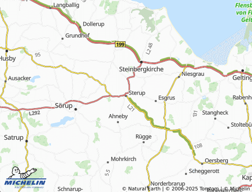 MICHELIN Sterup map - ViaMichelin