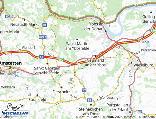 Mapa MICHELIN Hubertendorf - ViaMichelin