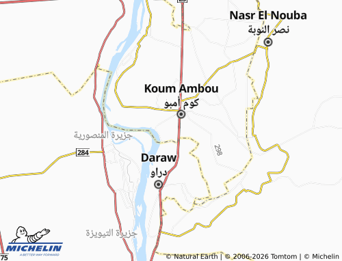 Mappa MICHELIN Ezbat al-Najjar - ViaMichelin