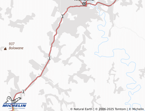 MICHELIN Kwenxura map - ViaMichelin