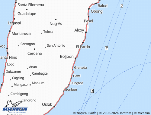 MICHELIN Poblacion map - ViaMichelin