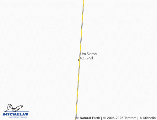 Carte MICHELIN Um Sidrah - ViaMichelin