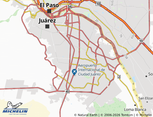 Mappa MICHELIN Lomas del Rey - ViaMichelin