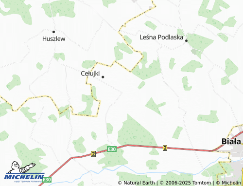MICHELIN Pólko map - ViaMichelin