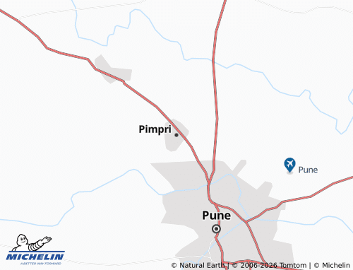 Mappa MICHELIN Pimpri - ViaMichelin