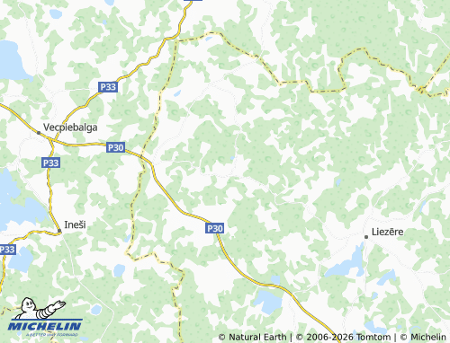 Mapa MICHELIN Kalnakrogs - ViaMichelin